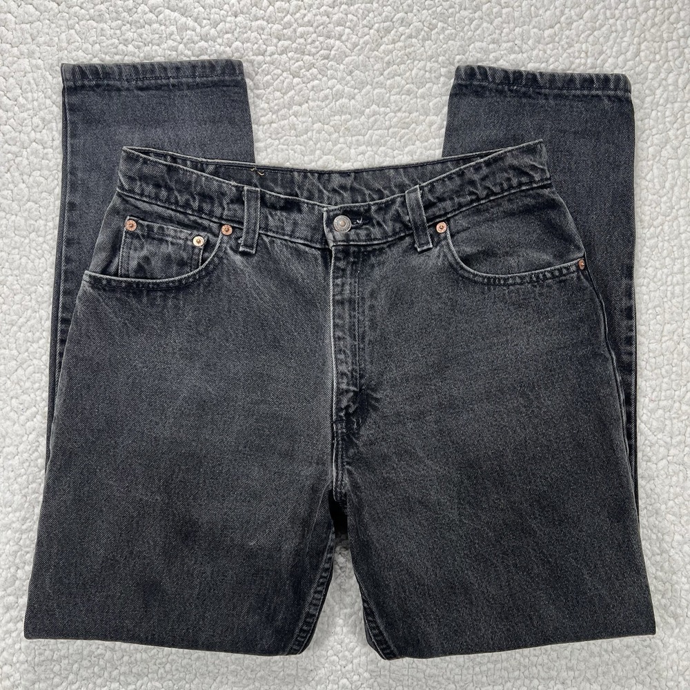 VTG 90's Levi's 550 Relaxed Jeans Women's 13 Med (30x29) USA Grunge Casual